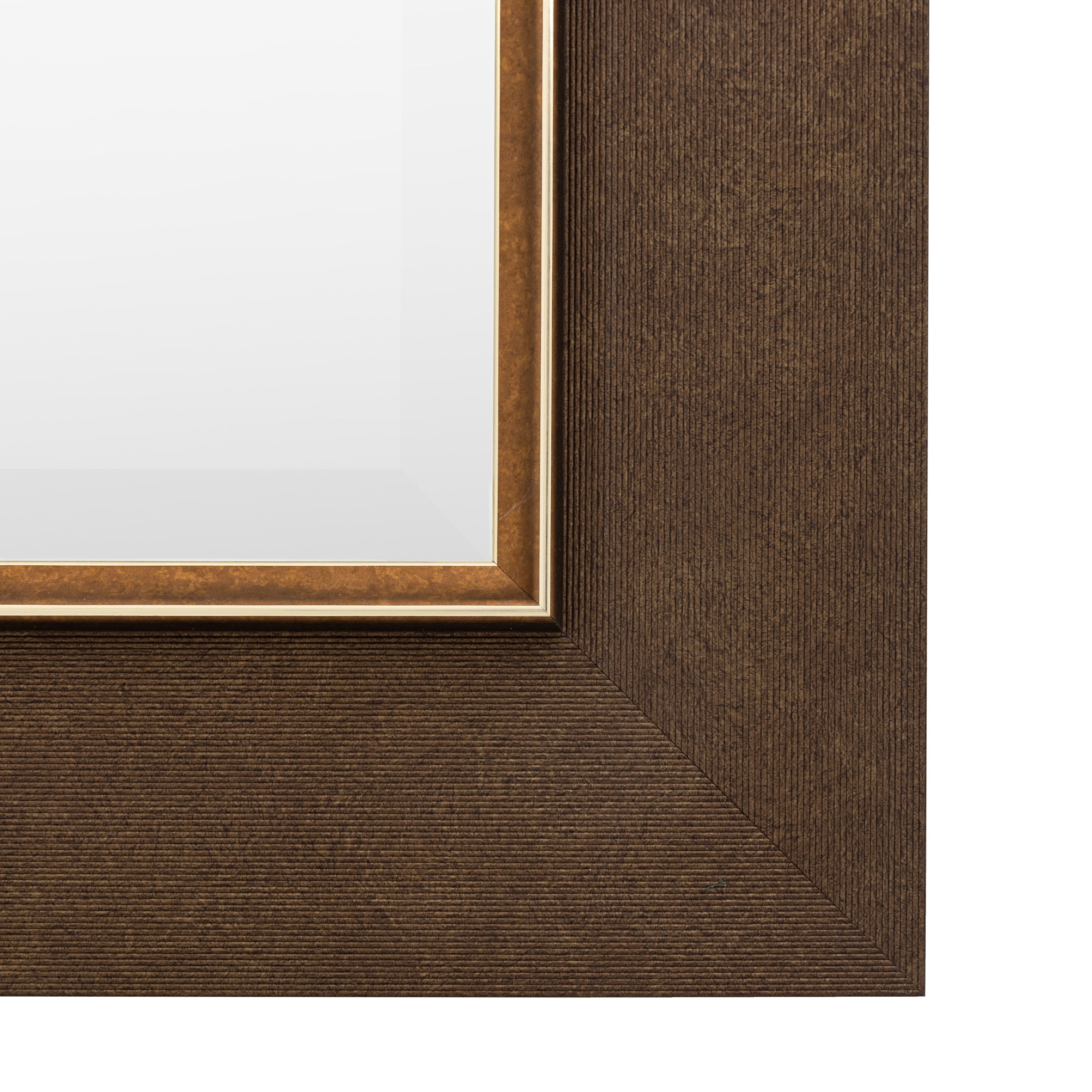 Chelsea Rustic Bronze Rectangle Wall Mirror